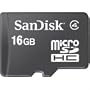 SanDisk SDSDQM-016G-B35 Pour Mobile Carte M�moire microSDHC Classe 4 16 Go