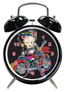 Betty Boop Twinbell Clock Urban Station