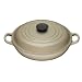 Le Creuset Cast Iron Shallow Casserole, Almond, 26 cm