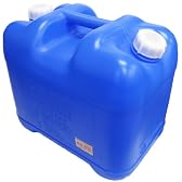 灯油缶 ワイド 20L 青 TW-20L-BL