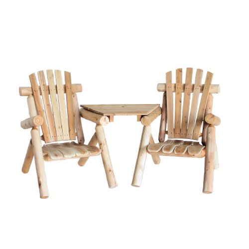 Lakeland Mills Cedar Log Visa-Tete, Natural
