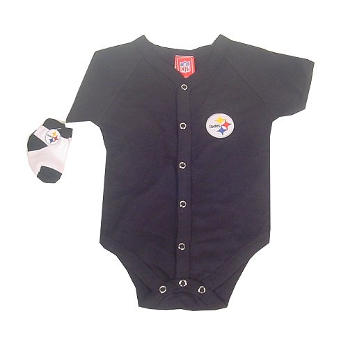 Onesie Steelers Black/Boot INF