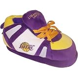 Los Angeles Lakers Boot Slipper Size: 8-9.5, Color: Purple / White / Yellow
