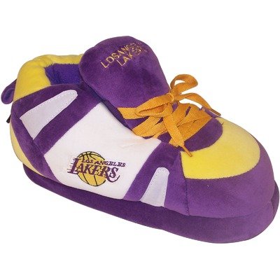 Los Angeles Lakers Boot Slipper Size: 12-14, Color: Purple / White / Yellow