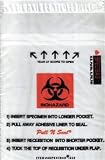 9 x 12 Double Pocket Specimen Bags with Printed Biohazard Logo (Case of 1,000)