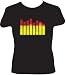T-Qualizer musiksensitives Leucht-T-Shirt - Größe M