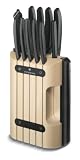 Victorinox 6715311 11 piece Cutlery Block, Beech-Wood