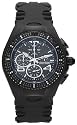 TechnoMarine Unisex Cruise Gem Black Diamond Watch #108037