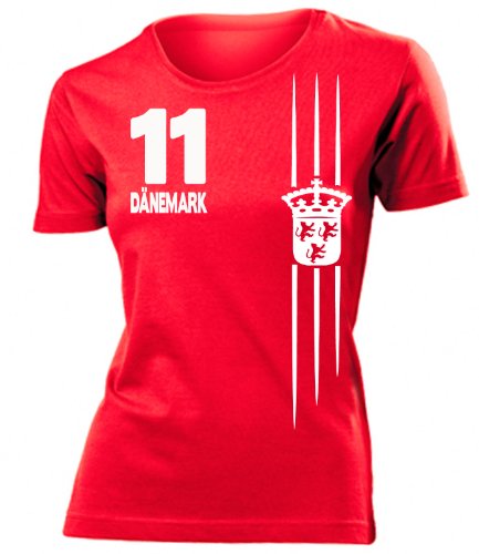 FUSSBALL EM 2016 – DÄNEMARK FANSHIRT 3219(F-R) Gr. XXL