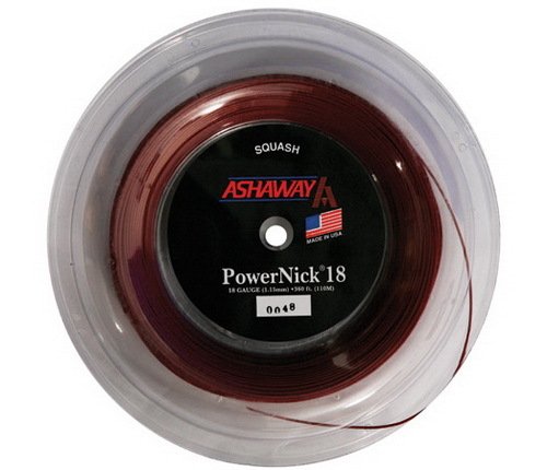 Ashaway Powernick squash string (1 reel - 360 Ft) 18 gauge