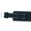 Cuff Genuine Leather Watch Band Black White Stitching Wide Band 16mm SALE