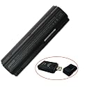 8800mAh 12 cells Replacement HP Compaq Presario M2000 M2000Z M2200 M2400 V2600 V2000 V2100 V4000 V4100 V4300 V4400 V5100 V2200 V2300 V5200 series Laptop Battery 367759-001 PM579A 367769-001 PB995A Laptops w/ an All In One USB 2.0 Card Reader As a Free Gift ( Replacement )