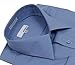 Mens Modena Solid Cadet Blue French Cuff Dress Shirt