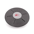 66Fit, Tavola propriocettiva in plastica, 36 cm, colore: Nero
