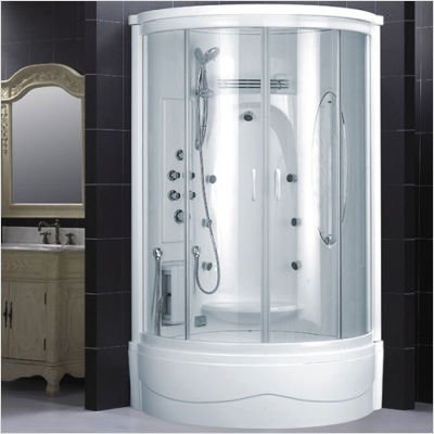 DreamLine Shower Cabin DLSHJC3140406-DJ. 40x40, Clear Glass, White