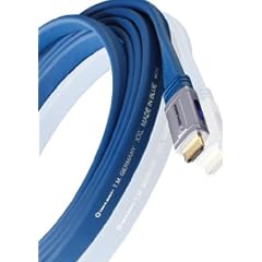 Oehlbach XXL Made in Blue High Speed HDMI Kabel 1,2m blau