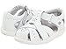 Stride Rite SRT Tulip Fisherman Sandal (Toddler),White,8 M US Toddler