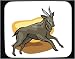 Decorated Mouse Pad with kobus, ellipsiprymnus, fauna, waterbuck, jumping, nature, en...