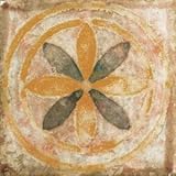 Terra Art Taco A 4 x 4 Inch Hand Glazed Terra Cotta Floor & Wall Decor Tile (Each)