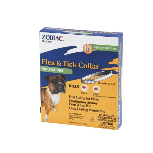 Zodiac Flea and Tick Collar for 5-Month Dog - Large