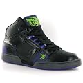 Osiris NYC 83 Black Purple Leather Mens Trainers