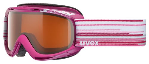 UVEX Kinder Skibrille Slider, aubergine mat, One size, S55.0.024.9922