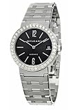 Bulgari BBW33BGDGDAUTO Bulgari-Bulgari Black Dial 18K White Gold Women's Automatic Watch