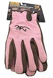 Browning Trapper Creek Gloves, Brown/Pink, Medium-Regular