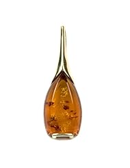 Honey Amber 14k Gold Large Medium Pendant