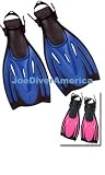 Joe's Squidz Rocket - Quality Open Heel Fin for Young Children (age 2-teen)