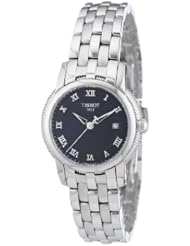 Tissot Womens T0312101105300 Ballade III Black Dial Watch