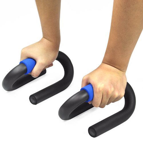 WPG 2 x Crane PushUp Press Foam Bar Stand Exercise Training Fitness