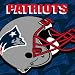NFL New England Patriots Plush Throw Blanket