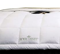Royal Velvet Grandeur Hungarian White Goose Down King Comforter