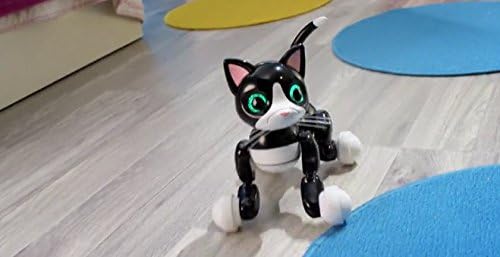 Educational Toys-Kids Electronics-Zoomer Kitty, Interactive Cats-Black With Pink-Toys Games-Guarenteed