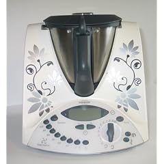 Aufkleber fuer Thermomix Sternzahn ST02 SET2 silber