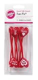 Wilton Heart Dessert Fun Pix, 12 Count
