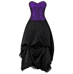 Corset   Waistline Brocade/Cotton/Satin  Dress