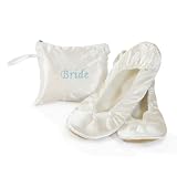 Cathy'S Bride White Ballet Shoes, 9/10 Large