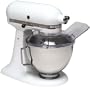 KitchenAid KSM90PSWH 300-Watt Ultra Power 4-1/2-Quart Stand Mixer, White