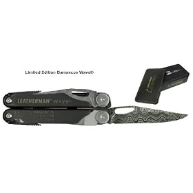 Leatherman 831089 Limited Edition Damascus Steel Wave by Leatherman
