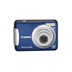 : Canon PowerShot A480 10 MP Digital Camera with 3.3x Optical Zoom and 2.5-inch LCD (Blue)