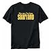 T-SHIRT BLACK  KISS ME , I'M FROM SAARLAND  GERMANY