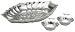 Lenox Butler's Pantry Alternative Metal 3-Piece Chip 'n' Dip Set