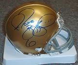 Jerome Bettis Autographed/Hand Signed Riddell Notre Dame Mini Helmet