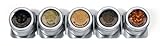 Kamenstein 5-Canister Magnetic-Strip Spice Rack
