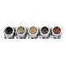 Kamenstein 5-Canister Magnetic-Strip Spice Rack