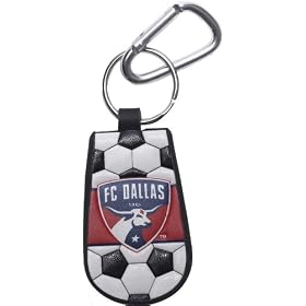 FC Dallas Classic Soccer Keychain