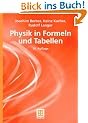 Physik in Formeln und Tabellen
