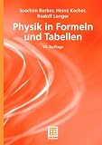 Physik in Formeln und Tabellen